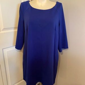 Taylor Woman Blue/Purple Dress Size 18